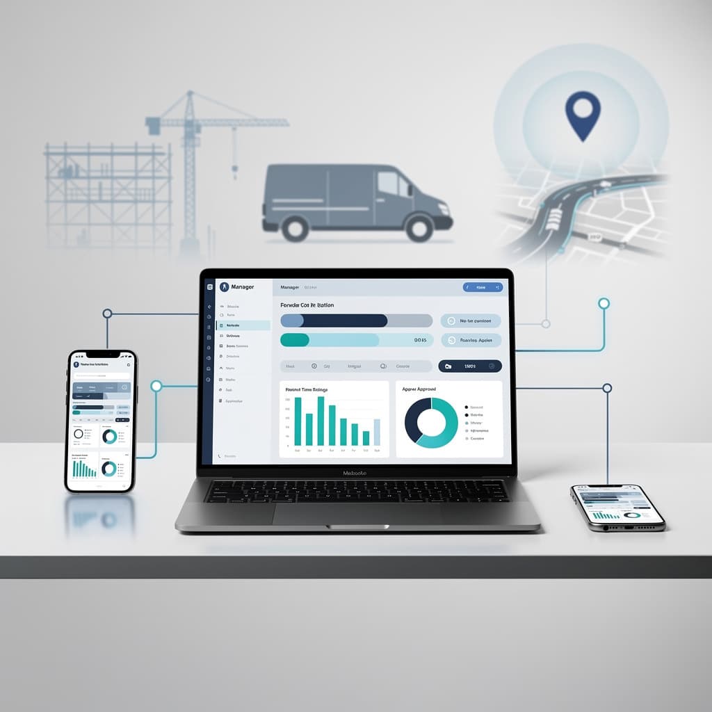 Manager-Dashboard für mobile Teams: Arbeitszeiten unterwegs planen, freigeben und auswerten